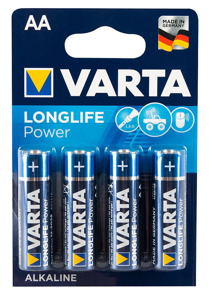 Alkalická batéria Varta LONGLIFE Power AA (1 ks)