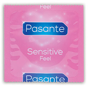 Pasante Sensitive (1ks), stenčenie kondóm