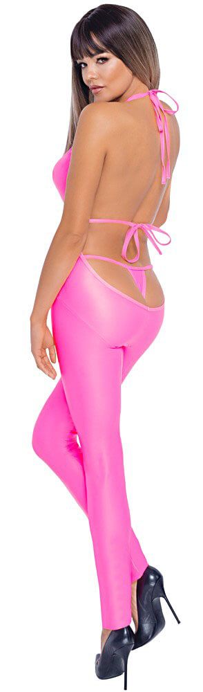 Cottelli Jumpsuit Hot Pink