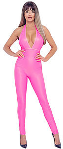 Cottelli Jumpsuit Hot Pink