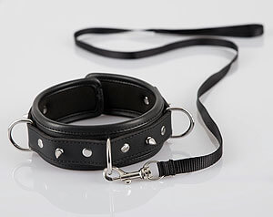 Bad Kitty Collar with Leash