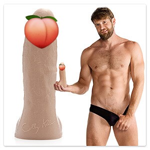 Fleshjack Boys Colby Keller Dildo, originálne ultra realistické dildo 19 cm