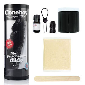 Cloneboy Dildo (Black), sada na odlievanie penisu