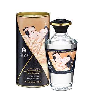 Afrodiziakálny hrejivý olej Shunga Aphrodisiac Warming Oil Vanilla Fetish 100 ml