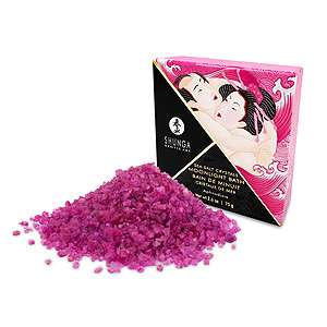 Soľ do kúpeľe Shunga Sea Salt Crystals Moonlight Bath Aphrodisia 75 g