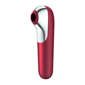 Satisfyer Dual Love Red, air pulse vibrátor