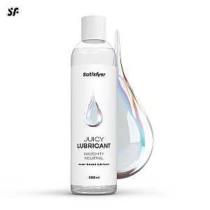 Satisfyer Juicy Lubricant 300 ml (Naughty Neutral), neutrálny lubrikačný gél