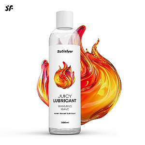 Satisfyer Juicy Lubricant 300 ml (Warm Wave), zohrievací lubrikačný gél