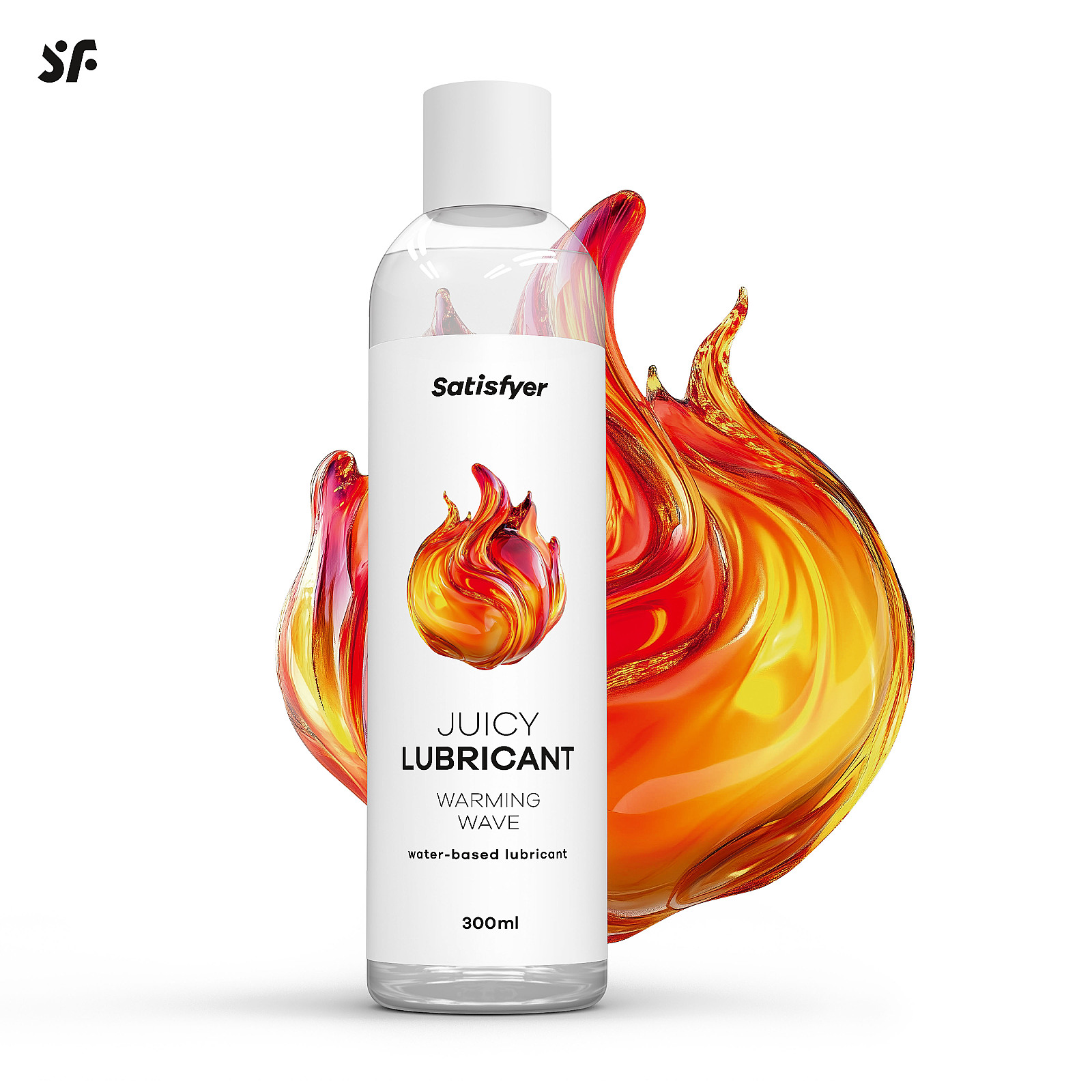 Satisfyer Juicy Lubricant 300 ml (Warm Wave), zohrievací lubrikačný gél