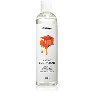 Satisfyer Juicy Lubricant 300 ml (Creamy Caramel), karamelový lubrikačný gél