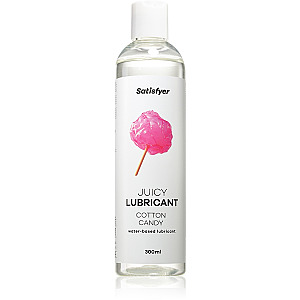 Satisfyer Juicy Lubricant 300 ml (Cotton Candy), ochutený lubrikačný gél