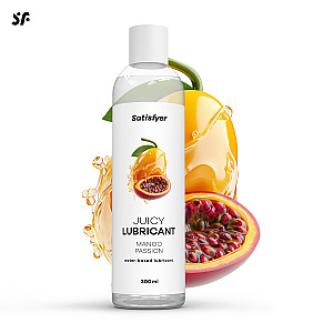Satisfyer Juicy Lubricant 300 ml (Mango & Passion), magový lubrikačný gél