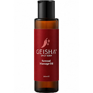 Geisha Sensual Massage Oil Spicy Eden (200 ml), zmyselný masážny olej