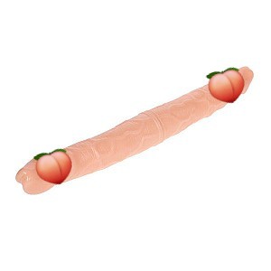Baile Double Dong obojstranné dildo telové