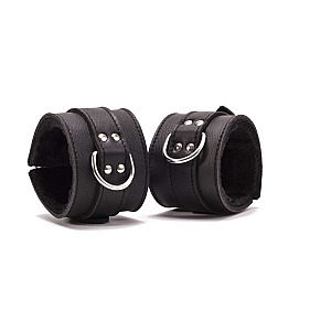 Putá Devil Sticks Hand Cuffs Grain Leather black
