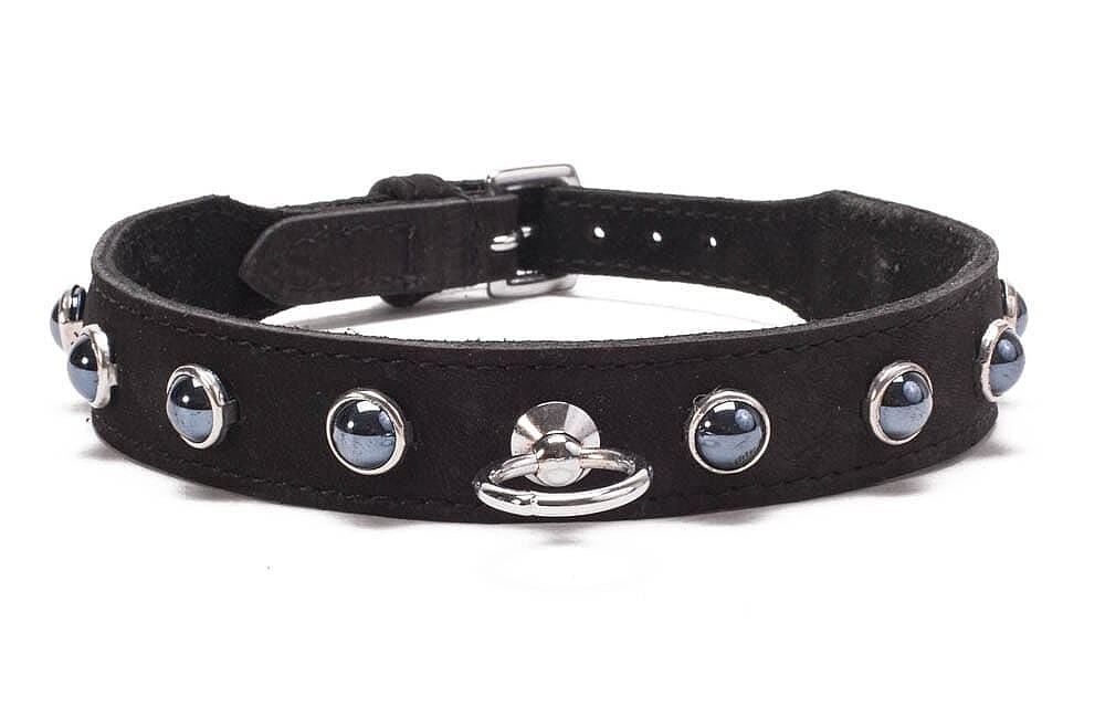 Octane Crystal Collar - Black