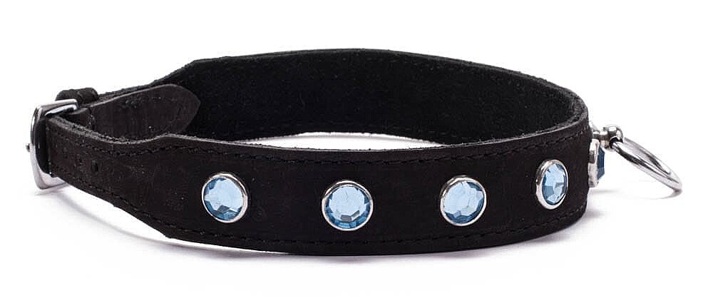 Octane Crystal Collar - Light Blue