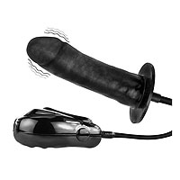 Nafukovacie dildo Baile Bigger Joy Inflatable Vibrating Penis