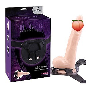 Chisa Novelties James Deen Strap-On telový
