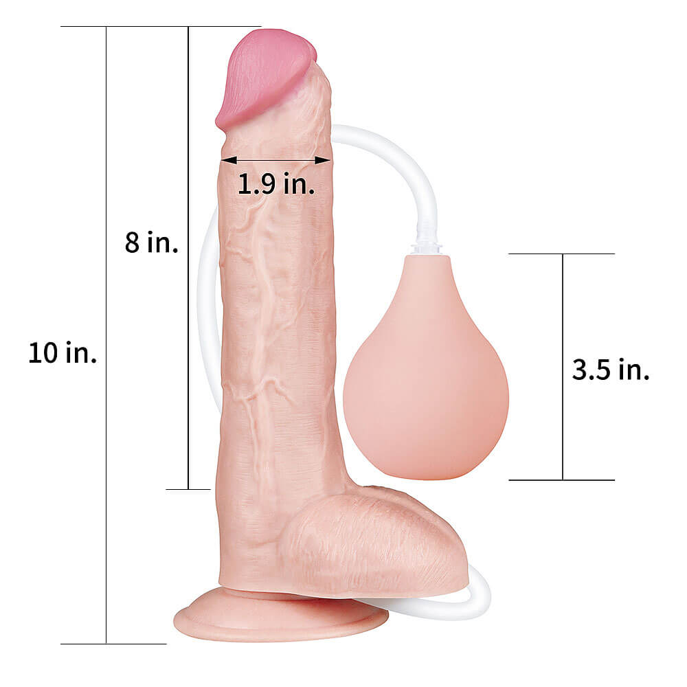 LoveToy Squirt Extreme Dildo 10"