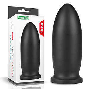 LoveToy King Sized Anal Bomber 9" (22 cm), gigantický análny kolík s priemerom 8,5 cm