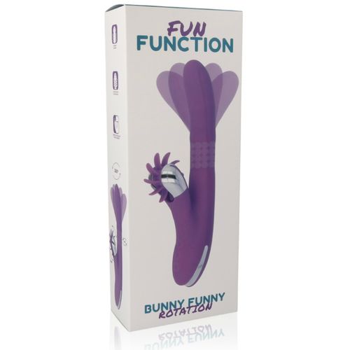Multifunkčný vibrátor Fun Function Bunny Funny Rotation na klitoris a bod G