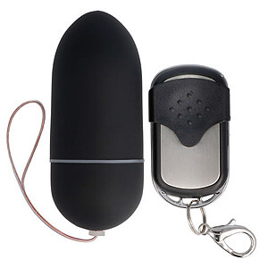 Spirit Large Vibrating Egg Remote black