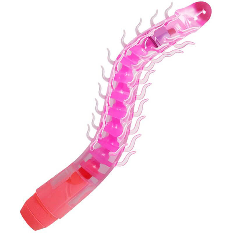Baile Flexi Vibe Sensual Spine - tvarovo nastaviteľný vibrátor 23,5 cm