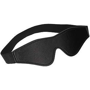 Robustná maska cez oči Fetish Submissive EYE MASK Vegan Leather