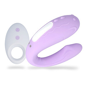 Mia Rin Couple Vibrator Remote Control, párový vibrátor na diaľkové ovládanie, nabíjacie