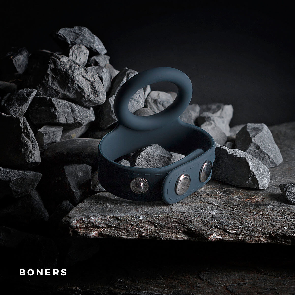 Boners Cock & Balls Strap S/M, prémiový silikónový erekčný krúžok 3,5 - 6 cm