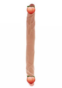 Realistické obojstranné dildo TOYJOY Get Real Double 14" (35 cm)