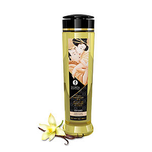 Profesionálny masážny olej Shunga Erotic Massage Oil Desire Vanilla 240 ml