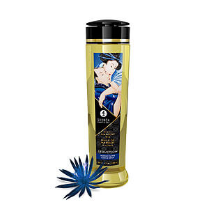 Profesionálny masážny olej Shunga Erotic Massage Oil Seduction Midnight Flower 240 ml