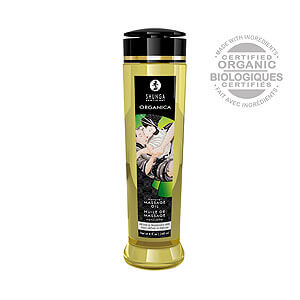 Organický masážny olej Shunga Erotic Massage Oil ORGANICA Natural 240 ml