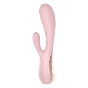 Satisfyer Mono Flex Mauve, G-spot vibrátor s dráždítkem na klitoris