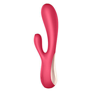 Satisfyer Mono Flex Red Berry, G-spot vibrátor s dráždítkem na klitoris