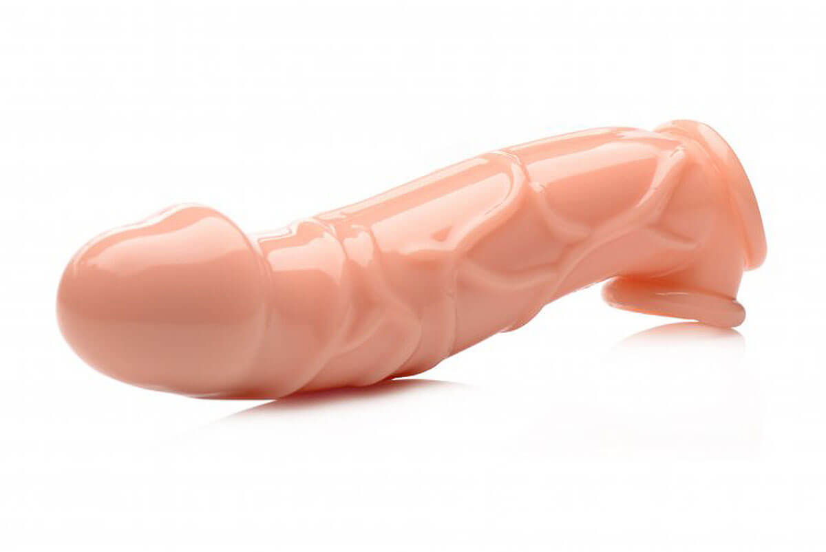Size Matters Flesh Extender Curved realistický návlek na penis