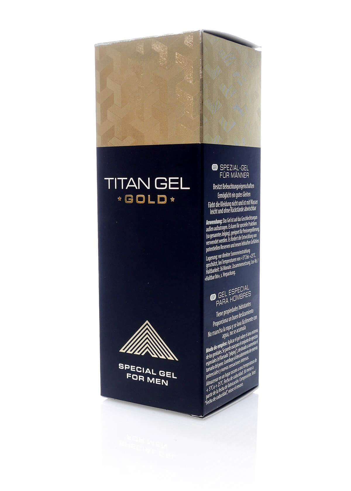 Titan Gel GOLD 50ml, originálny gél na penis (Limitovaná edícia)
