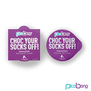 PicoBong Massage Oil Candle Choco & Chilli (15 ml)