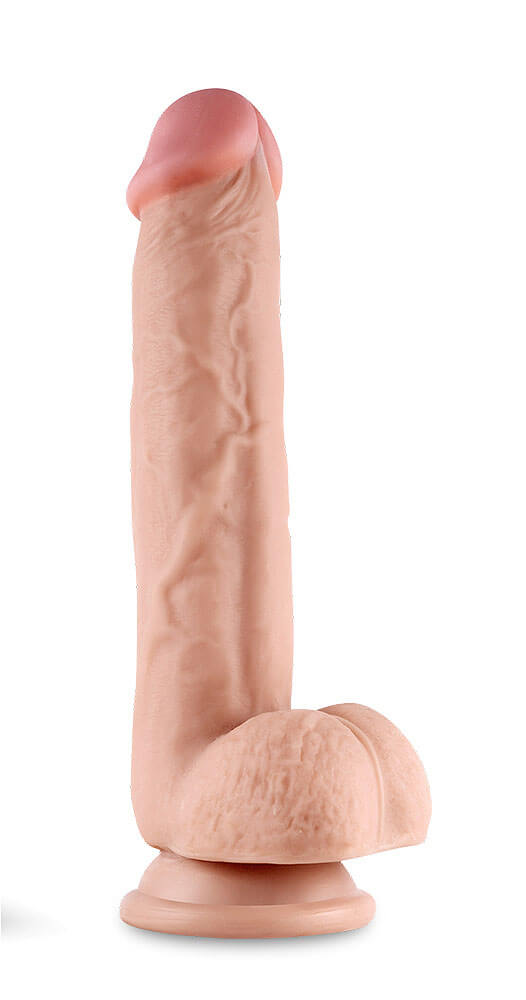 LoveToy Sliding-Skin Dual Layer Cock 9,5" (24 cm)