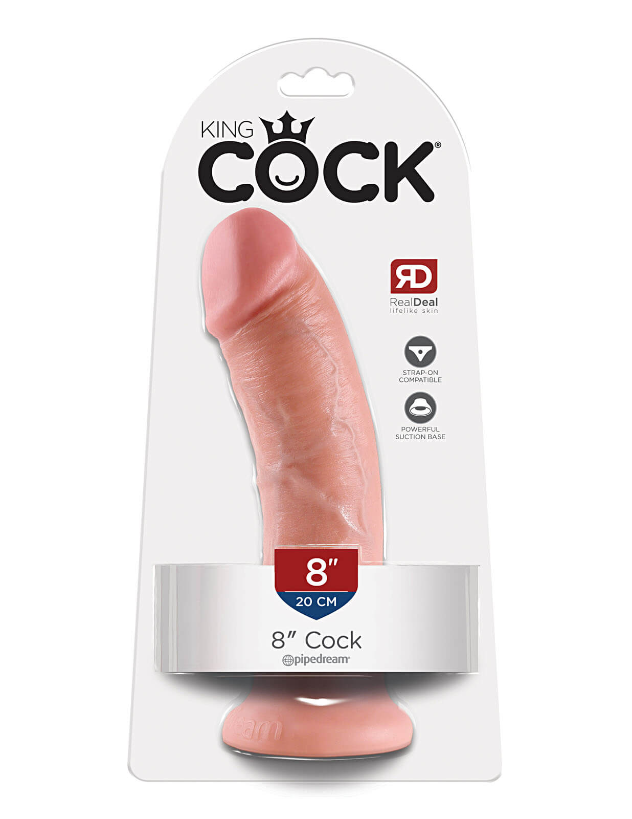 Pipedream King Cock 8″ (20 cm)