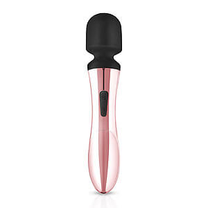 Rosy Gold Nouveau Curve Massager (Pink)