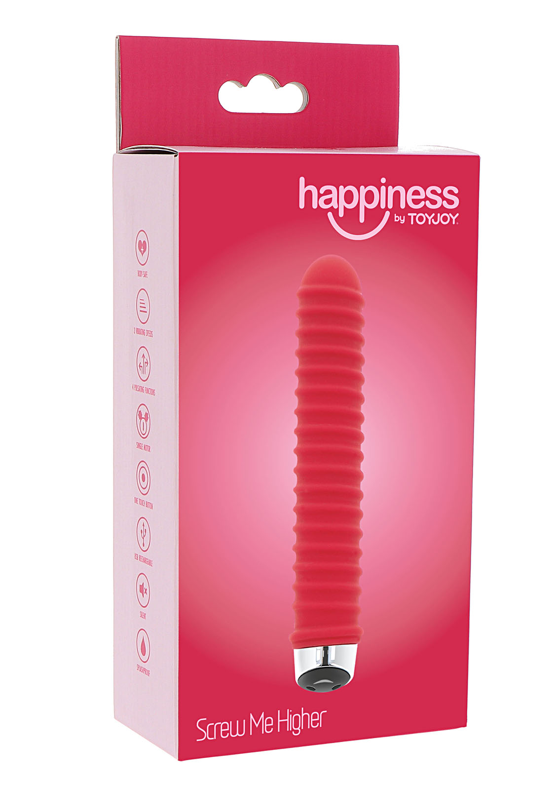 ToyJoy Happiness Screw Me Higher Vibe (Red)