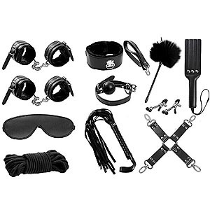 INTOYOU Bondage Set (11 pieces / Black)