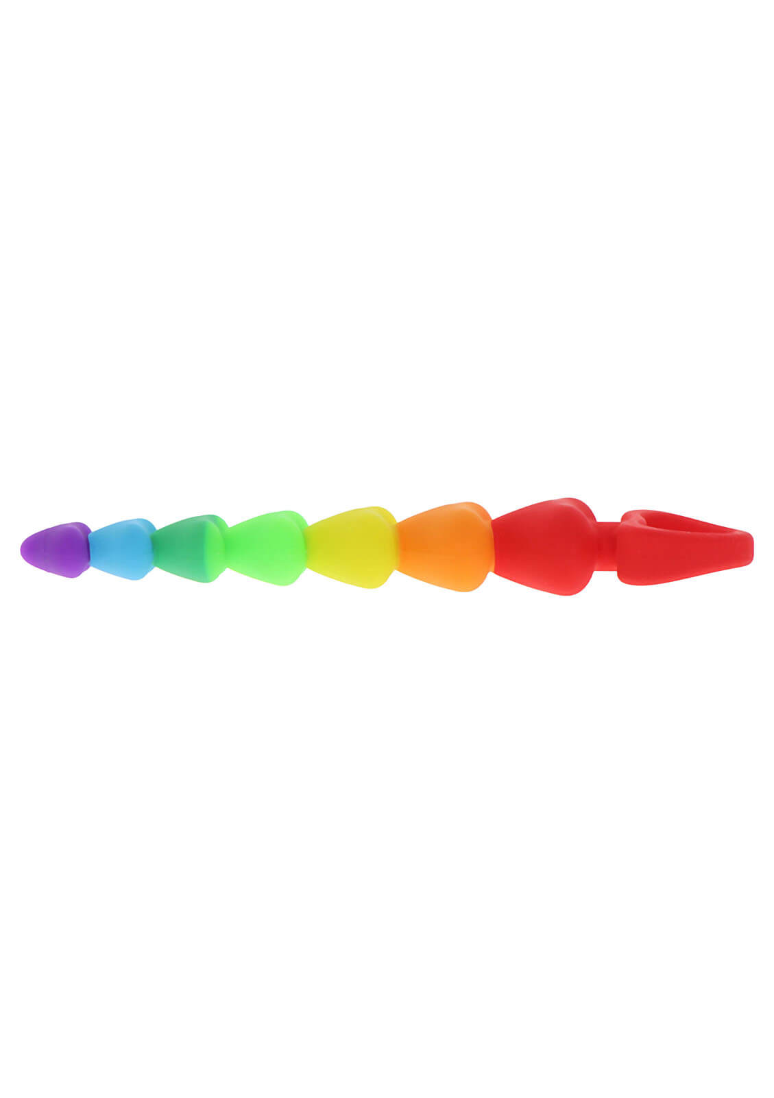ToyJoy Rainbow Heart Beads (21 cm)