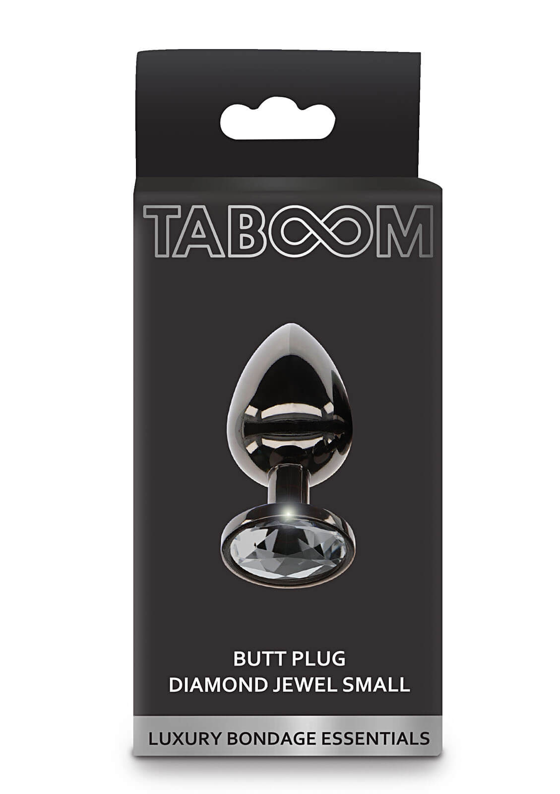 TABOOM Butt Plug Diamond Jewel Small (Black)