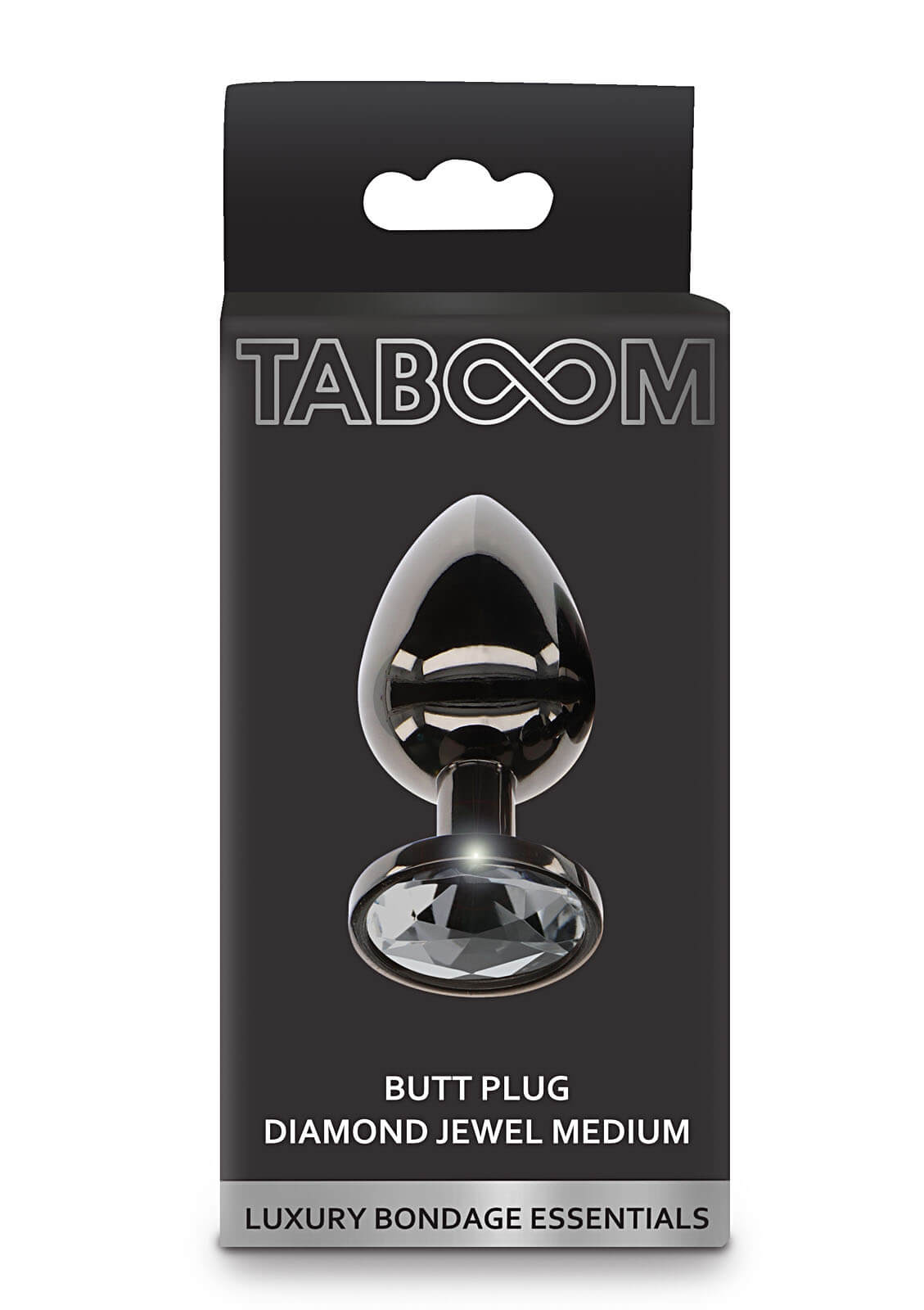 TABOOM Butt Plug Diamond Jewel Medium (Black)