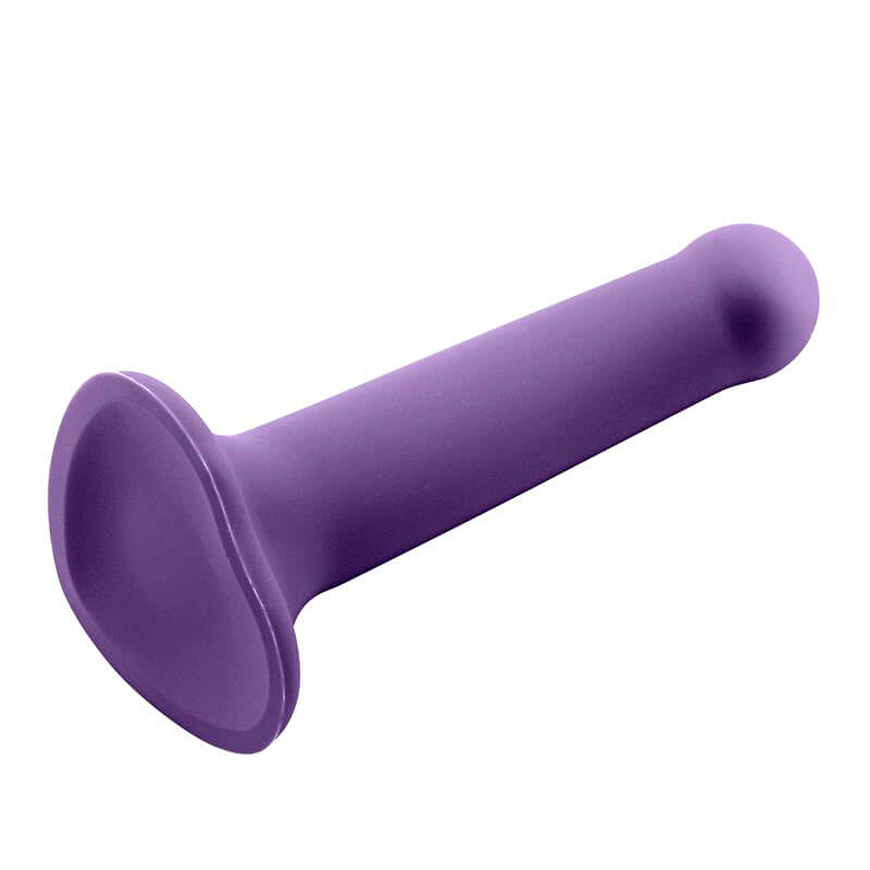Action Bouncy Liquid Silicone Dildo 7.5″ (19 cm / Purple)