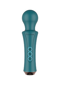 XoCoon The Personal Wand (Green), ergonomický masážny vibrátor